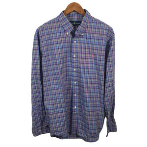 BF754 Mens POLO Ralph Lauren Custom Fit Designer Button Down Shirt XL